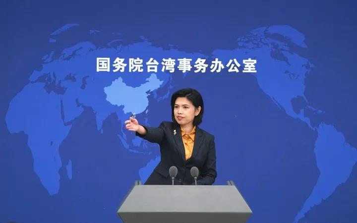 国台办发言人朱凤莲.新华社记者 陈晔华 摄