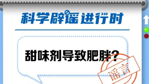 甜味剂导致肥胖
