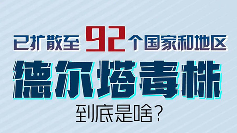 图解丨已扩散至92个国家和地区，德尔塔毒株到底是啥？